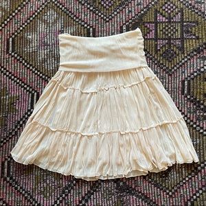 Y2k IZ Byer California Tiered Mini Skirt